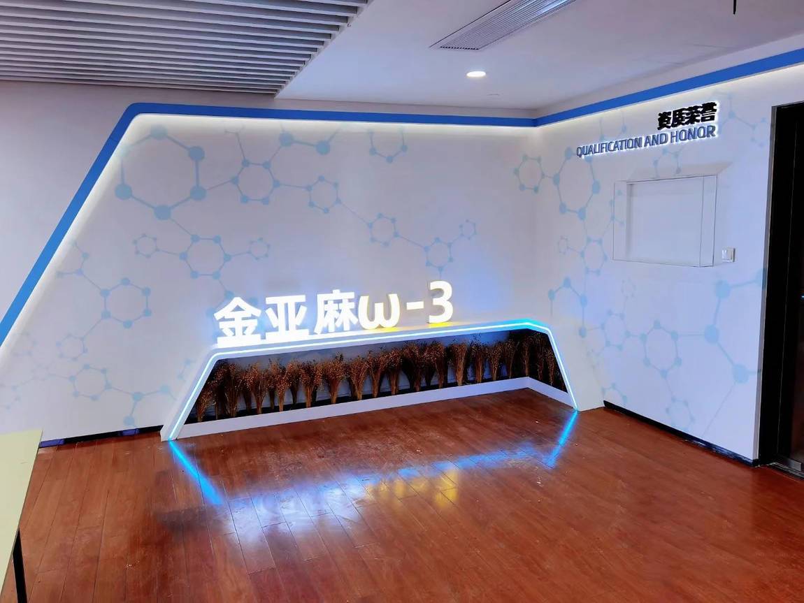 金亞麻現(xiàn)代科技展廳文化墻制作(圖4)
