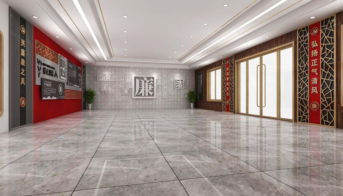 全套中式廉政文化教育館展廳設(shè)計(圖15)
